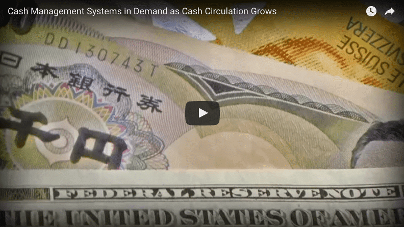 International Currency Representing How Cash Circulation Grows